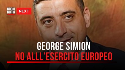 “Next”, George Simion: “Non vogliamo un esercito europeo”