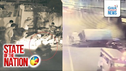 Rider at angkas, tumilapon matapos mabangga sa pader ang motor; rider, nasawi | SONA