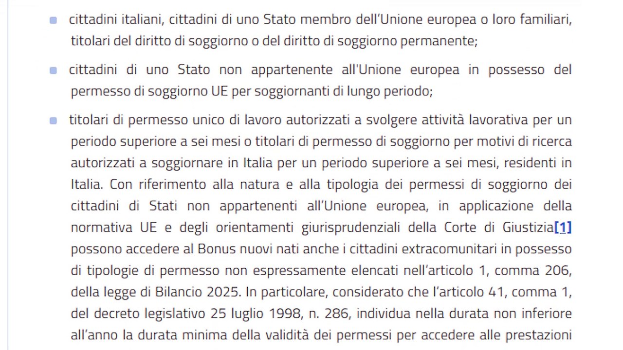 BONUS 1.000 EURO NUOVI NATI 2025: Domanda e Requisiti nella Circolare INPS