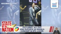 Filo-Army, all out ang suporta sa Manila concert ni BTS J-HOPE | SONA
