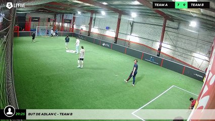 But de Adlan C - Team B