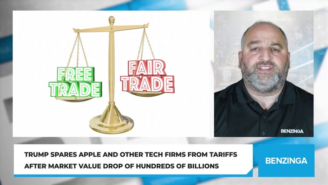 Trump Spares Apple And Other Tech Firms From Tariffs After Market Value Drop Of Hundreds Of Billions