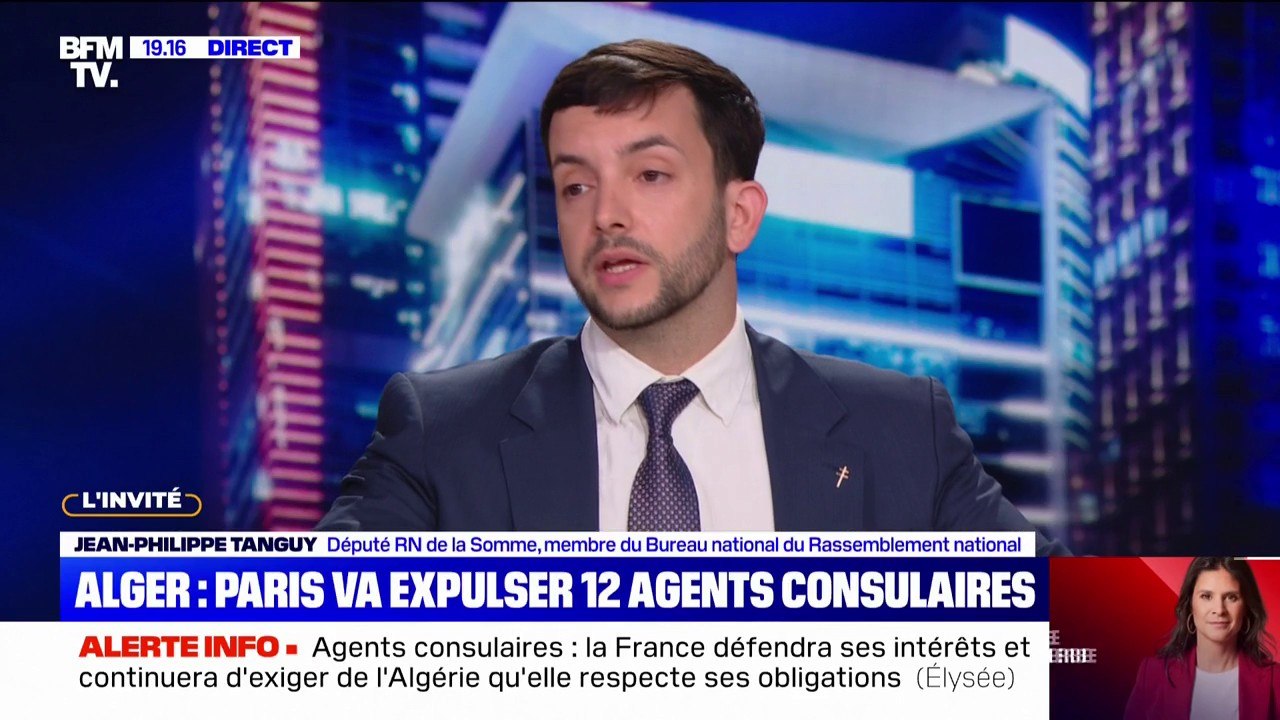 France-Algérie: "Il n'y a pas de stratégie sur cette relation", affirme Jean-Philippe Tanguy (RN)