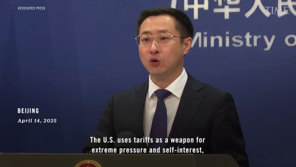 China Accuses U.S. of Weaponizing Tariffs