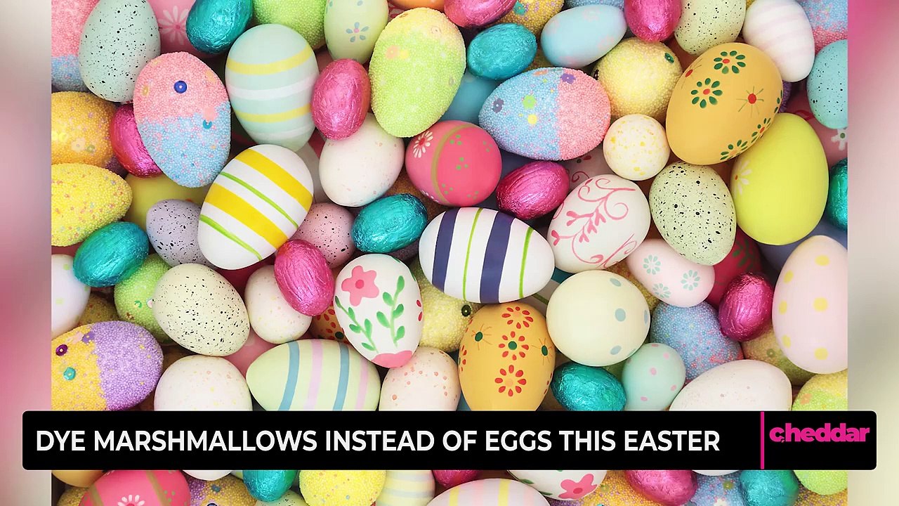 Dye Marshmallows Instead of Eggs This Easter