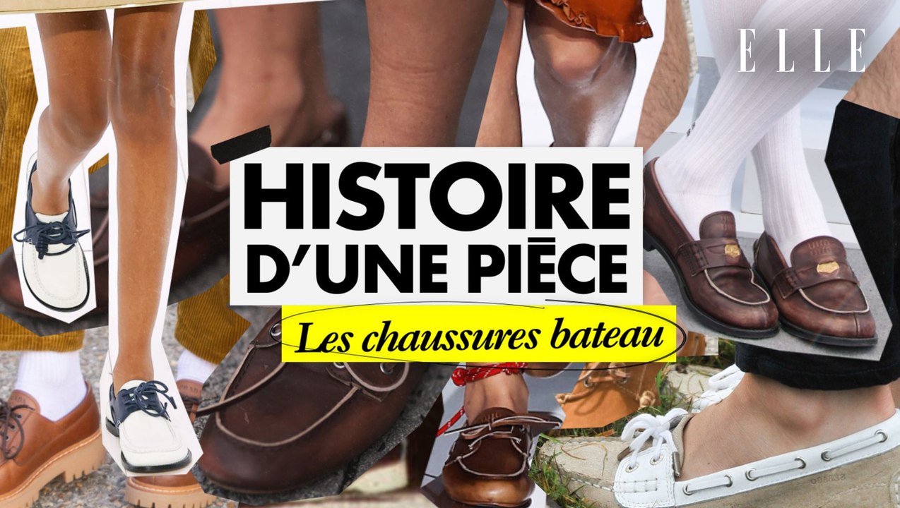 Histoire d'une pièce : les chaussures bateau
