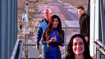 Katy Perry viaja al espacio en la primera misión turística tripulada por mujeres