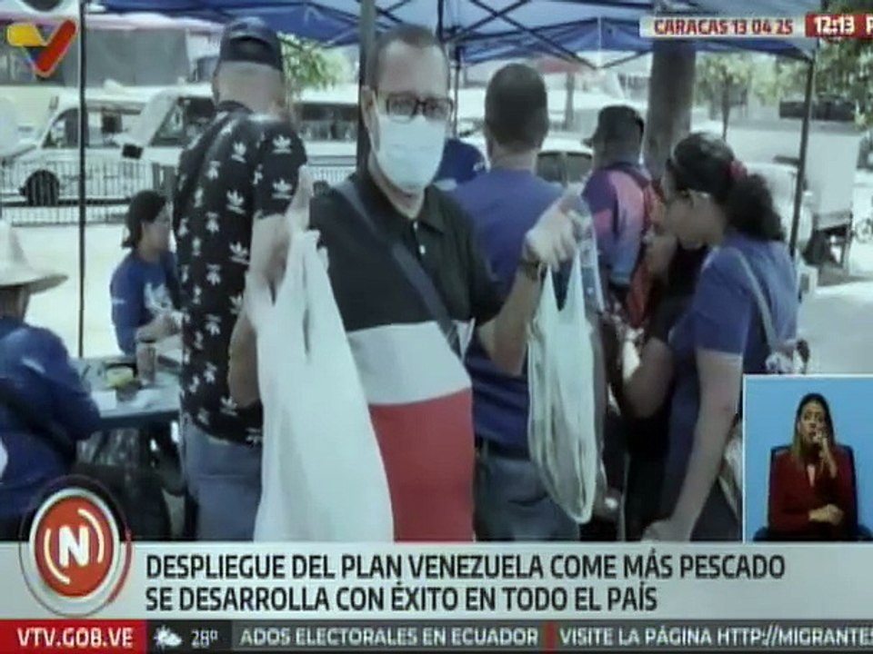 Caraqueños destacan el ahorro que se obtiene con el Plan Venezuela Come Más Pescado