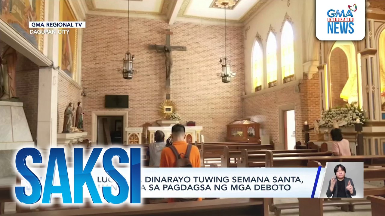 Mga lugar na dinarayo tuwing Semana Santa, inihahanda na sa pagdagsa ng mga deboto | Saksi