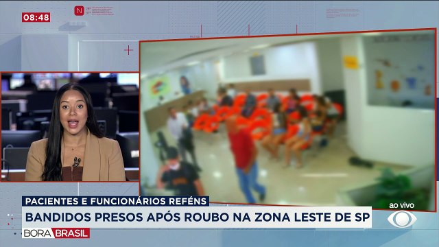 Bandidos fazem pacientes e funcionários reféns em assalto a clínica em SP
