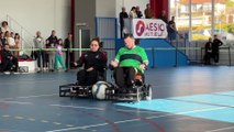 Derby : la rivalité se joue aussi en foot-fauteuil