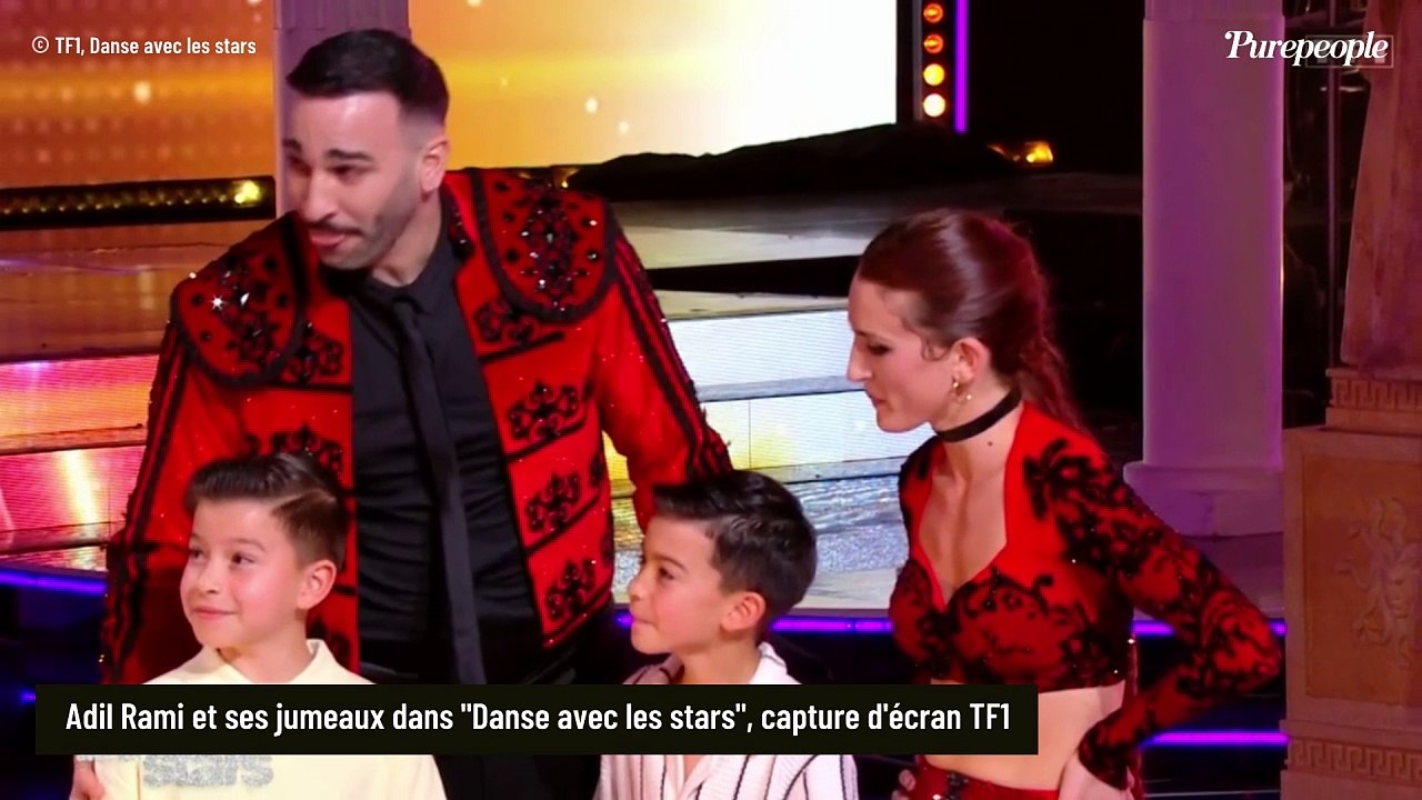 EXCLU Adil Rami surpris par ses jumeaux en plein prime de Danse avec les stars, les coulisses de la visite de Zayn et Madi qui ne vivent plus en France