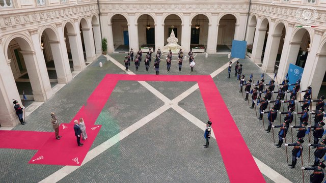 Roma - Meloni con il Primo Ministro del Regno di Norvegia, Jonas Gahr Støre (14.04.25)