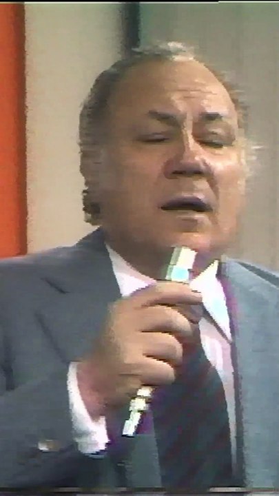 Claudio Villa in L'ultima canzone. Teleregione Toscana. 1981