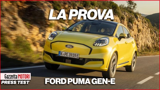 Ford Puma Gen-E: come va la Puma elettrica