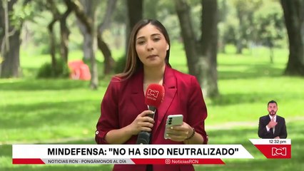 Alias Iván Mordisco no ha sido neutralizado: ministro de Defensa