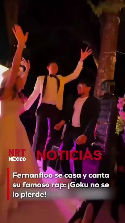 Durante la inesperada y divertida boda de Fernanfloo, él y su esposa interpretaron su icónico rap. Pero lo que nadie vio venir fue la aparición sorpresa de Goku.