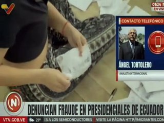 Anl. Ángel Tortolero: Es una condena mundial de los países cuya dignidad exhibimos