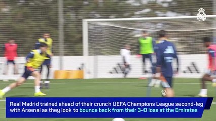 Bellingham in Real Madrid training after Rudiger spat