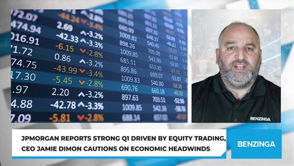 JPMorgan Reports Strong Q1 Driven by Equity Trading, CEO Jamie Dimon Cautions on Economic Headwinds