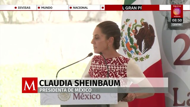Sheinbaum pide respeto para gobernadora de Aguascalientes luego de que la abuchearan en evento