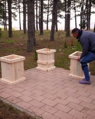 DIY wooden park bench! 🙌