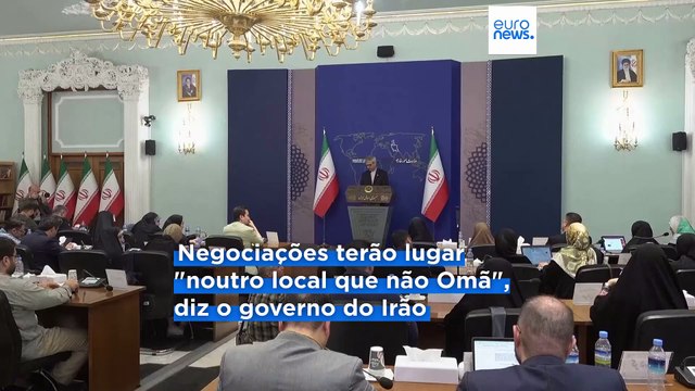Próxima ronda de negociações nucleares entre Irão e EUA terá lugar em Roma, segundo fontes diplomáticas