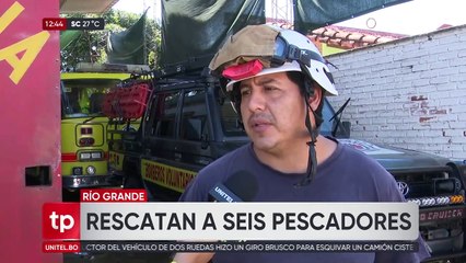 Seis personas quedaron atrapadas en río Grande durante tres días