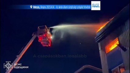 Oroszország Odesszát támadta, legalább kilenc ember megsérült