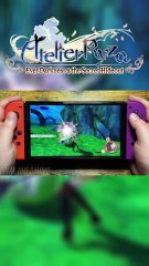 Atelier Ryza Ever Darkness and the Secret Hideout Nintendo Switch OLED Gameplay Scarlet and Violet shorts video 2