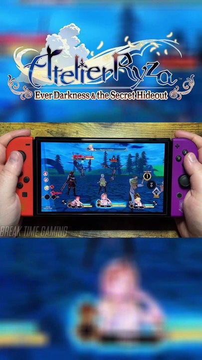 Atelier Ryza Ever Darkness and the Secret Hideout Nintendo Switch OLED Gameplay Scarlet and Violet Short 1