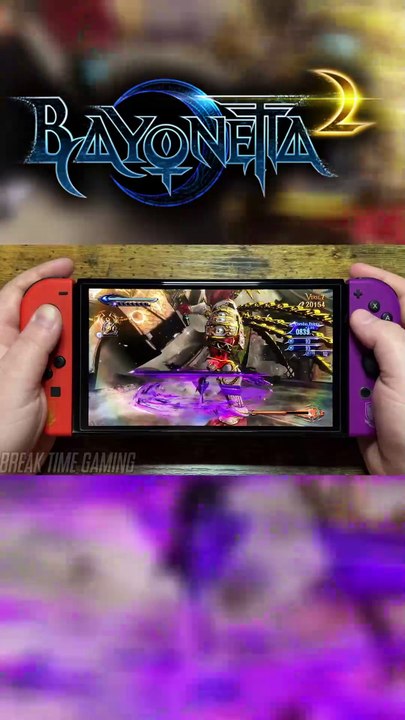 Bayonetta 2 Nintendo Switch OLED Gameplay