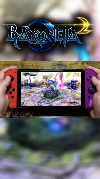 Bayonetta 2 Nintendo Switch OLED Gameplay