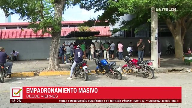 Este viernes arranca el empadronamiento masivo e instalarán 10 megacentros y ocho brigadas móviles en Santa Cruz