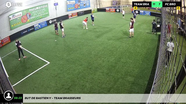 But de Bastien Y - Team Brasseurs