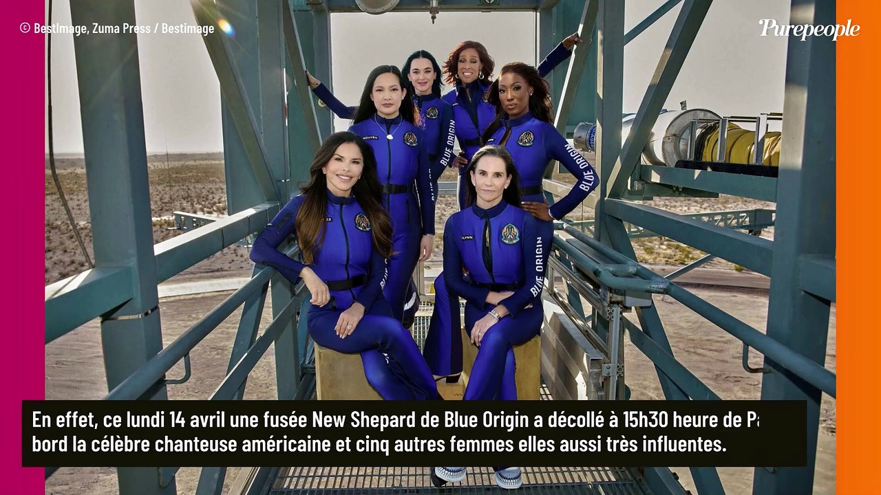 Katy Perry dans l'espace aux côtés de femmes richissimes : la chanteuse aux anges lors de son retour sur Terre