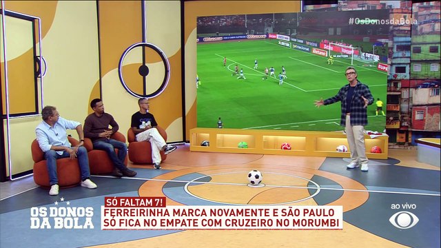 O São Paulo corre risco de rebaixamento no Brasileirão? Neto e comentaristas debatem
