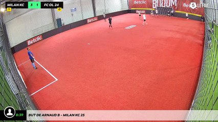 But de Arnaud B - Milan Kc 25