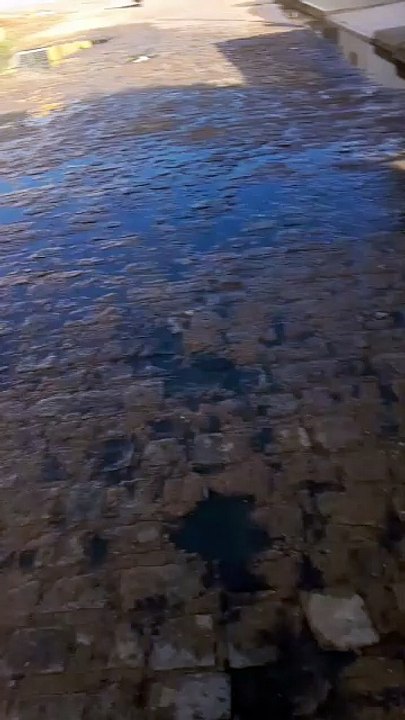 Galeria estourada volta a causar transtornos no Conjunto José Mariz, em Patos, e moradores pedem soluções
