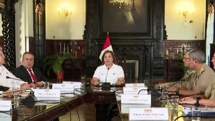 Dina Boluarte: "Los delincuentes se valen de las motos para cometer actos criminales, esto se acabó"