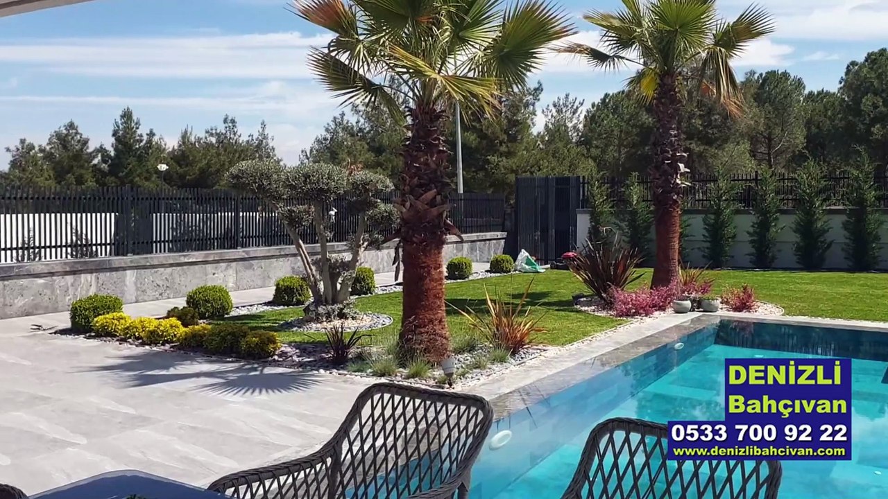 Denizli Villa Peyzaj Bahçe Bakımı Yapıyoruz