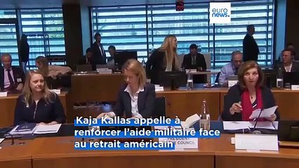 Kallas : l'UE a déjà réuni "deux tiers" de son objectif de 5 milliards d'euros de munitions pour l'Ukraine