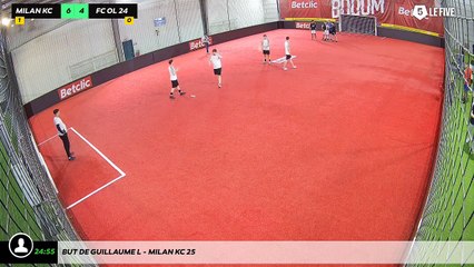 But de Guillaume L - Milan Kc 25