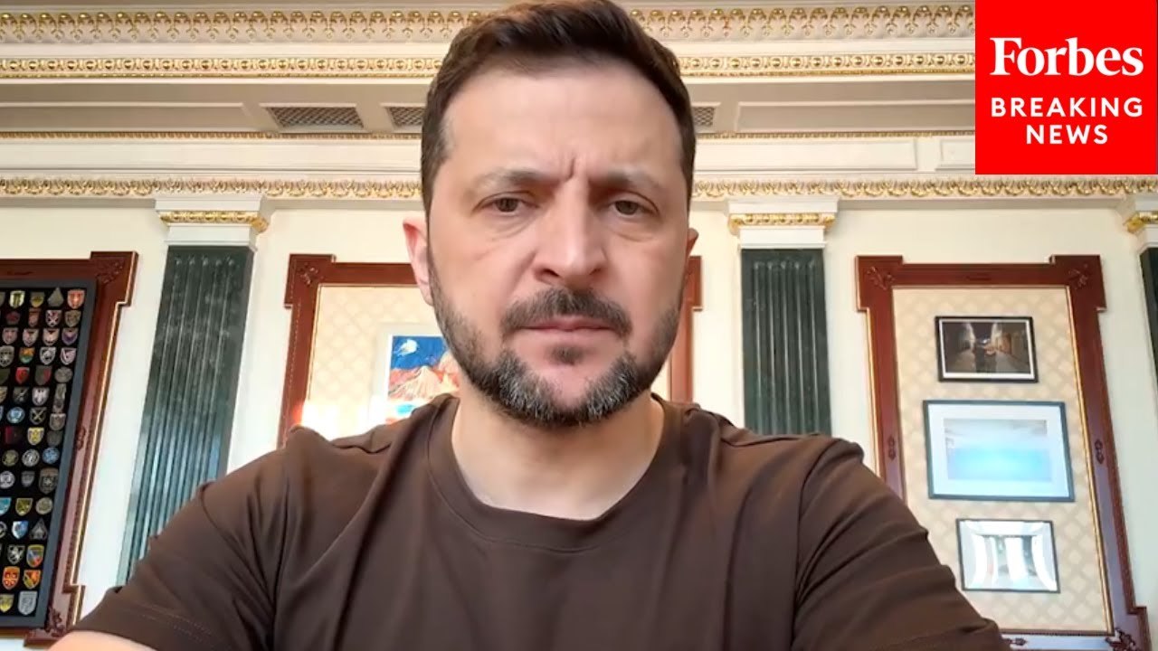 Ukrainian President Volodymyr Zelensky Reacts To Russian Airstrike That Killed At Least 34 In Sumy