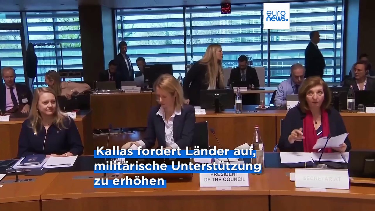 Kallas: EU hat 'zwei Drittel' des 5-Mrd-Euro-Munitionsziels für die Ukraine zusammen