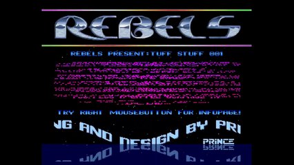 Amiga Demo Tuff Stuff 1 by Rebels (1991)