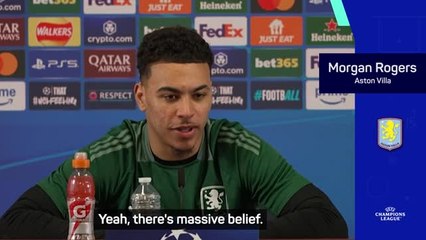 Villa 'must believe' they can beat PSG, insist Emery and Rogers