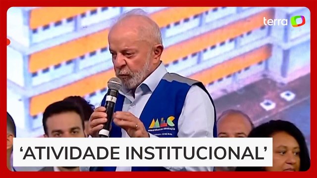Lula dá ‘bronca’ em apoiadores após vaias a prefeito em entrega de campus universitário no RJ
