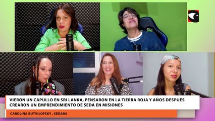 Vieron un capullo en Sri Lanka, pensaron en la tierra roja y años después crearon un emprendimiento de seda en Misiones “Lo verdaderamente difícil es criar al bichito”
