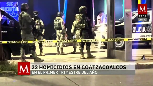 Homicidios, robos, extorsiones, son los delitos mas recurrentes en el Sur de Veracruz